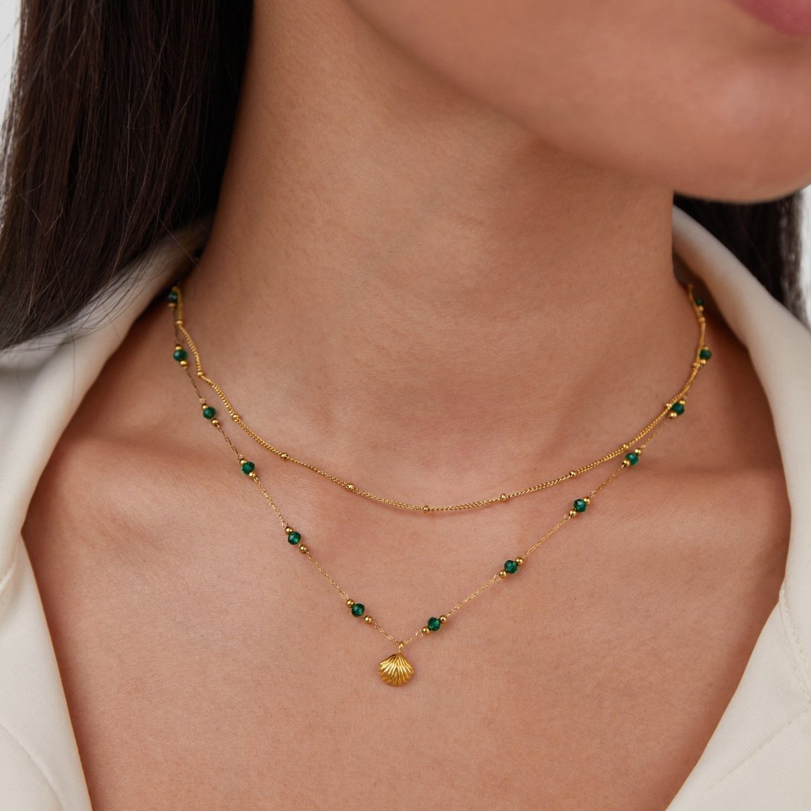Coralie™ | Colar Chic em Ouro
